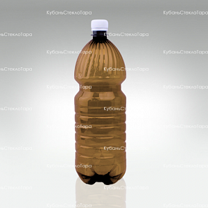Бутылка ПЭТ 1,5 коричневая с колпачком (28) оптом и по оптовым ценам в Казани