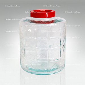 Бутыль (банка) стеклянный GL-70/22 л оптом и по оптовым ценам в Казани