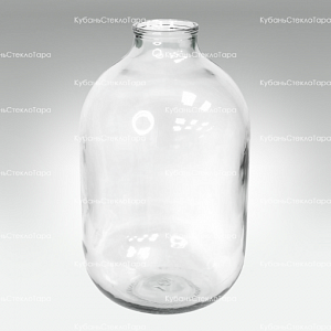 Бутыль 15,0 л (110) прозрачный стеклянный с крышкой оптом и по оптовым ценам в Казани