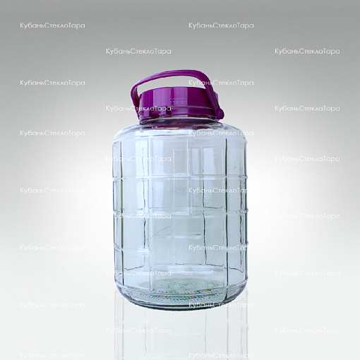 Бутыль (банка) стеклянный "фиолетовая" 12 л оптом и по оптовым ценам в Казани