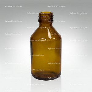 Флакон стеклянный ТВИСТ 50 см3 коричневый (без крыш) оптом и по оптовым ценам в Казани