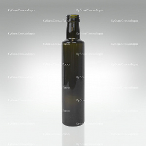 Бутылка 0,250  (31,5)"DORIKA" оливковая стекло оптом и по оптовым ценам в Казани