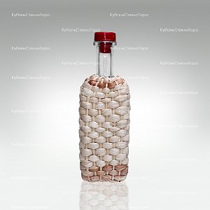 Бутылка 0,500 л. «Хуторок» (Оплетенная) стекло оптом и по оптовым ценам в Казани